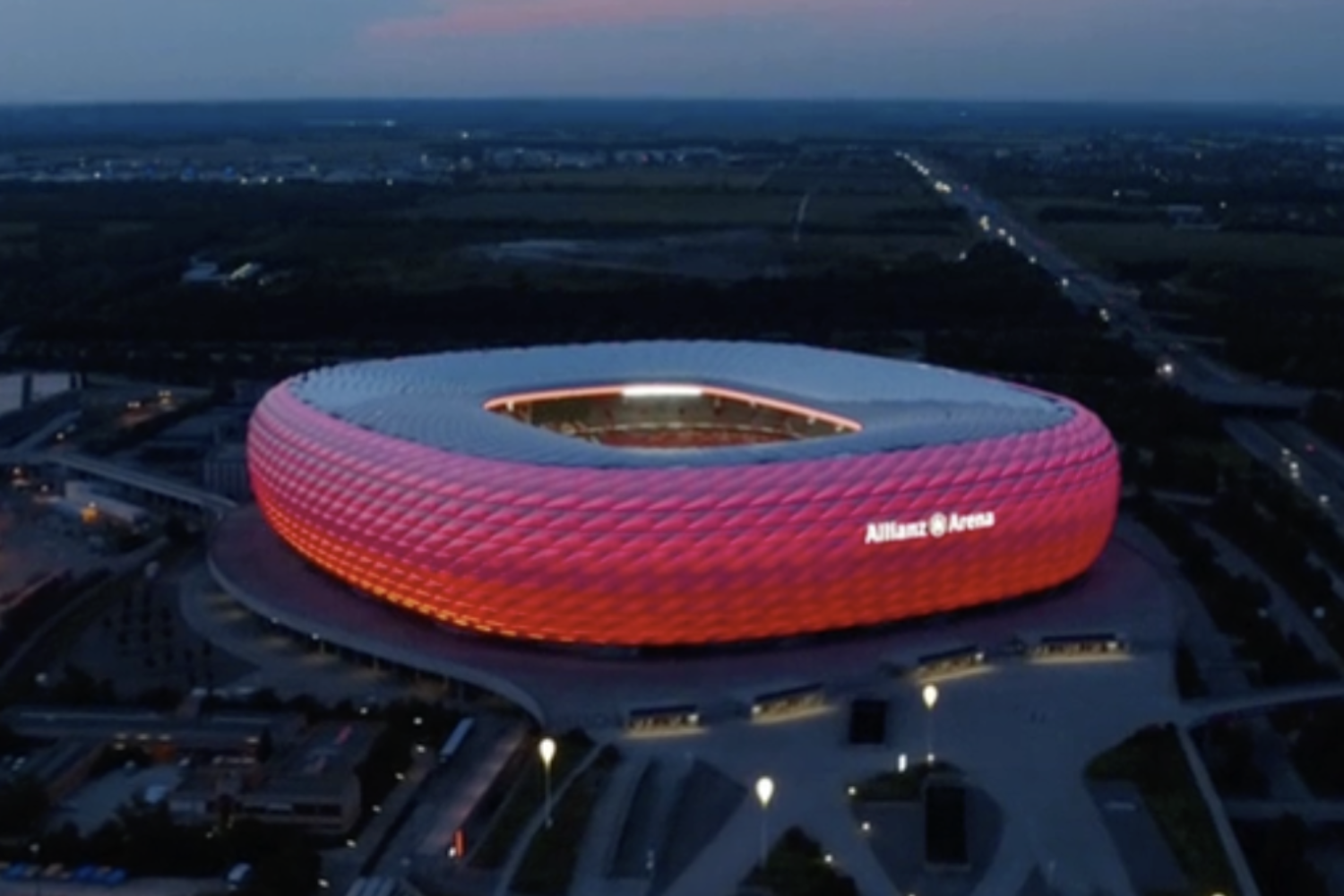 Post-production process for Markenfilm using stills and video from FC Bayern archive