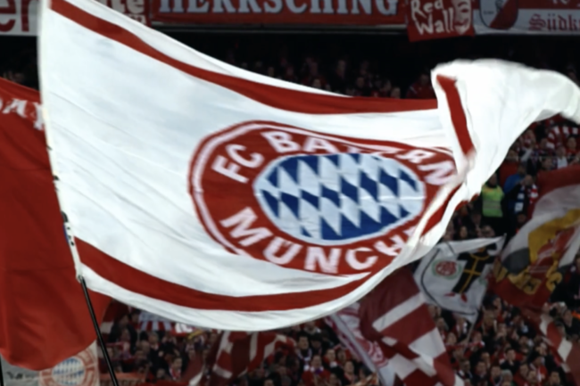 Editing timeline of Markenfilm project with archive content for FC Bayern Munich