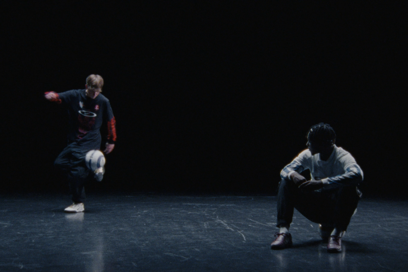 Talent action scene from the Nike Elite Summit football film